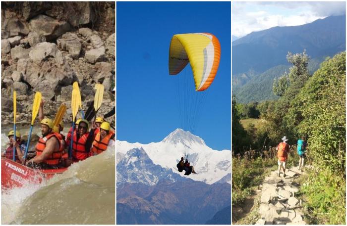 Rafting, Trekking & Paragliding in Nepal 